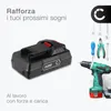 CELLONIC 1x Batteria per Attrezzo Compatibile con Parkside Anteprima dell’immagine prodotto 6