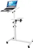 Table d'ordinateur portable Table d'appoint avec roulettes Voir les images du produit 1