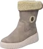 Rieker Plateau Stiefeletten Damen 31383736373833 Beige 42 Produktbild-Vorschau 8
