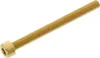 Zylinderschraube JMP Bolt M6x1,00mm 65mm Aluminium gold Produktbild-Vorschau 2