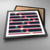 Gerahmtes Poster - Schwarzer Rahmen - Abstraktion Muster Produktbild-Vorschau 3