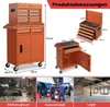 COSTWAY 2-in-1 werkbank met koffer, 8 compartimenten, Productafbeelding-voorbeeld 3