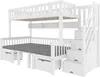 Sweiko Lit mezzanine multifonctionnel, 90x200cm, lit et Voir les images du produit 9