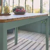 Tavolo da giardino in acacia con angoli arrotondati, 6 Anteprima dell’immagine prodotto 5