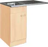 Held Möbel Spülenschrank inkl Spüle Keine BxTxH 100 x 60 x Produktbild-Vorschau 2