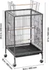 Klietka pre vtáky VEVOR, 460x460x770 mm, otvorená, voliéra Náhľad obrázku produktu 8