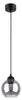 Lampa wisząca ALINO czarna-dymiona 1xE27x60W szkło Podgląd zdjęcia produktu 10