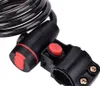 Verk 14551 Cadenas pour vélo - câble, 120 cm, 2 clés, noir Voir les images du produit 9