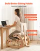 VEVOR Ergonomiczne krzesło kolanowe z grubymi, wbudowanymi Podgląd zdjęcia produktu 2