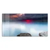 DEQORI Glasbild Echtglas 100x50 cm 'See im Abendlicht' Produktbild-Vorschau 2