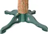 Close-up of a Christmas tree stand with a tree trunk inserted. Podgląd zdjęcia produktu