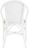 KRINES HOME Rattanstuhl Klassik Weiss Korb Küchenstuhl Produktbild-Vorschau 5