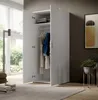 Kleiderschrank Base | 80 x 52 x 177 cm | Weiß Produktbild-Vorschau 5