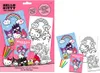 Page de coloriage Hello Kitty avec cahier Voir les images du produit 3