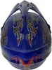 Crosshelm Helm Kinderhelm Motorradhelm Motocross Mejia blau Produktbild-Vorschau 7