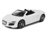 Lean Toys Spielzeugauto mit Zug-Cabrio weiß 1:18 Produktbild-Vorschau 2