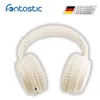 A pair of cream-colored wireless headphones is shown against a white background. Produktbild-Vorschau