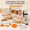 Sauerteig Starter Set mit Gärkörben, Brotbackzubehör Productafbeelding-voorbeeld