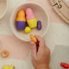 Ulanik Montessori Holzset "Colourful nesting dolls" Produktbild-Vorschau 5