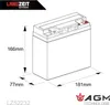 AGM Akku 22Ah 12V Langzeit auslaufsicher wartungsfrei für Produktbild-Vorschau 4