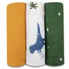 LIONELO Bamboo Set 3 Stück natürliche mullwindeln Bambus Produktbild-Vorschau 3