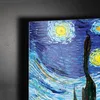 Giallobus - Nuit étoilée - Vincent Van Gogh - 100L x 70l cm Voir les images du produit 3