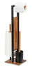 A toilet paper stand with a toilet brush holder. Podgląd zdjęcia produktu