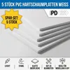 PVC Hartschaumplatte Weiß 10mm 20x30cm 5 Stück Produktbild-Vorschau 1