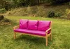 Cuscini per panchina da giardino Rosa| Seduta 160x60x7 + Anteprima dell’immagine prodotto 2