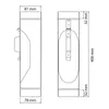 Regenrohrklappe Kupfer DN 80 inkl. Adapter Produktbild-Vorschau 5