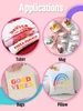 10 pcs Papier transfert sublimation 11,4x30,5 cm paillettes Voir les images du produit 4