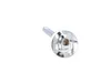 A single chrome-plated handle component on a white background. Produktbild-Vorschau