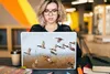 MuchoWow® Laptop Aufkleber Sticker Cover Ente - Vogel - Produktbild-Vorschau 5