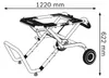 Bosch GTA 60 W Professional, 180 kg, Aluminium, 1220 mm, Podgląd zdjęcia produktu 4