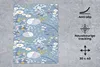 MuchoWow® Mauspad Mousepad Muster - Kamille - Blumen 30x40 Produktbild-Vorschau 3