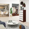 AKORD Furniture Factory OP0LK-6VENBIA005, Biały, Wenge, 5 Podgląd zdjęcia produktu 4