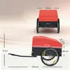 SPORTNOW Fahrradanhänger 170 Liter Fahrrad Lastenanhänger Produktbild-Vorschau 3