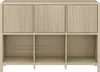 Credenza 'Lukkodso' a 3 ante e 6 scomparti 77 x 110 x 30 cm Anteprima dell’immagine prodotto 6