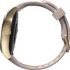 Side view of a smartwatch with a rose gold case and a pink band. Produktbild-Vorschau