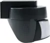 A black motion detector with a white sensor lens, shown against a white background. Produktbild-Vorschau