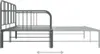 Divano letto allungabile in metallo grigio 90x200 cm Anteprima dell’immagine prodotto 10
