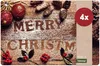 Abwaschbare Tischsets 4er Set Weihnachten Merry Christmas Produktbild-Vorschau 1