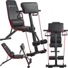 FIT4MED | Banc d'exercice - Noir - 130 X 30 Cm - Pliant - Voir les images du produit 2