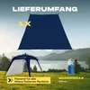 Dove Domani Tenda da giardino a padiglione pop-up - Parete Anteprima dell’immagine prodotto 6