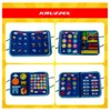 Montessori Sensorikbuch aus Filz – Motorik-Lernspielzeug Produktbild-Vorschau 4