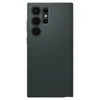 The back of a dark green smartphone case with a textured pattern and a camera cutout. Náhľad obrázku produktu