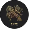 MuchoWow® Mauspad Mousepad Gold - Bonn - Karte - Stadtplan Produktbild-Vorschau 1