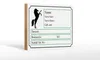 Holzschild Spruch 18x12cm Pferde Name Vater Mutter geb. am Produktbild-Vorschau 1