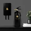 Nordic Flame Löschdecke schwarz gold | 120x120cm Produktbild-Vorschau 3