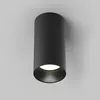 Deckenlampe Aluminium GU10 rund Ø 5,4 cm Aufputz Schwarz Produktbild-Vorschau 3